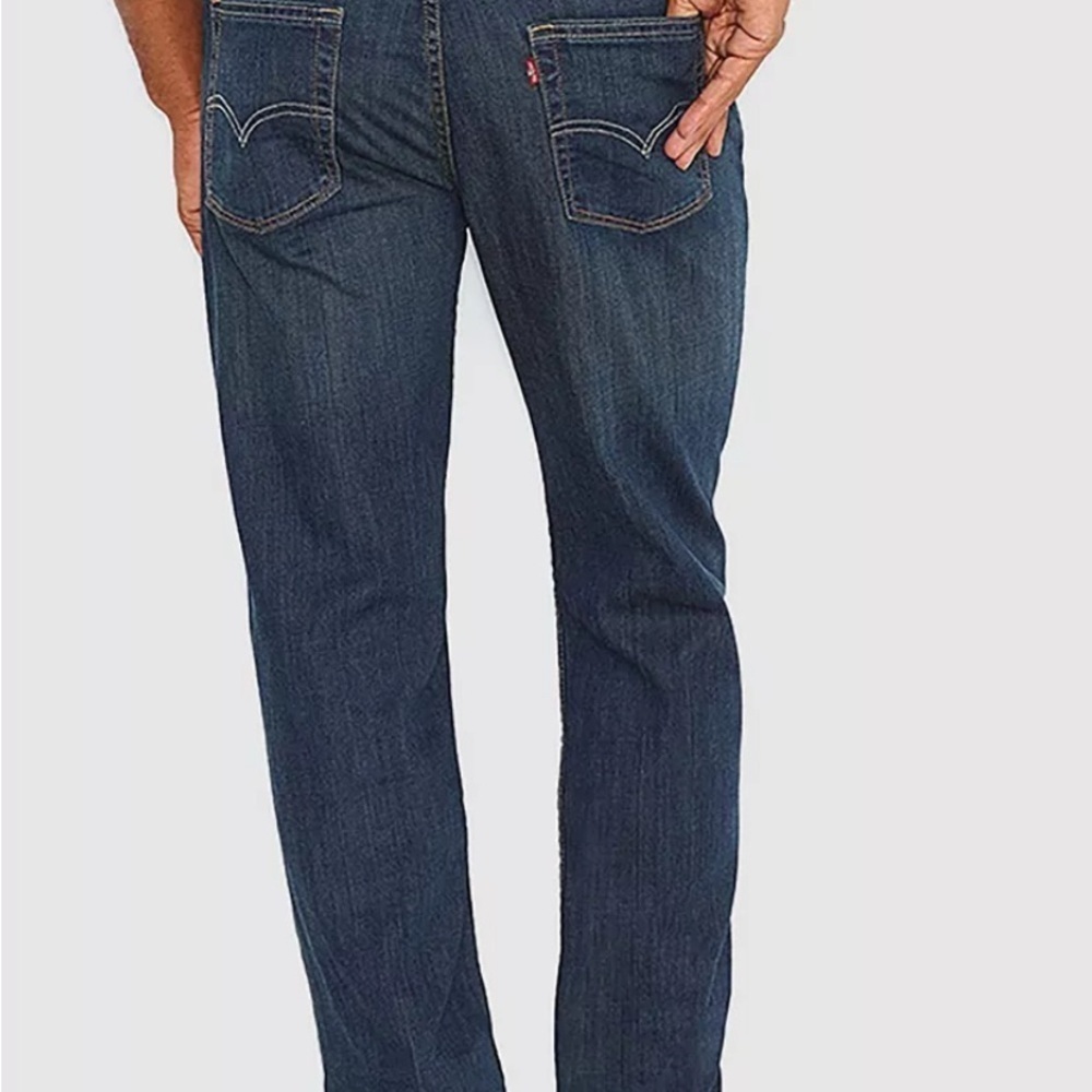 Levi's Men's rare blank 514 Dark Blue Jeans W29 L32 - Picture 16 of 16